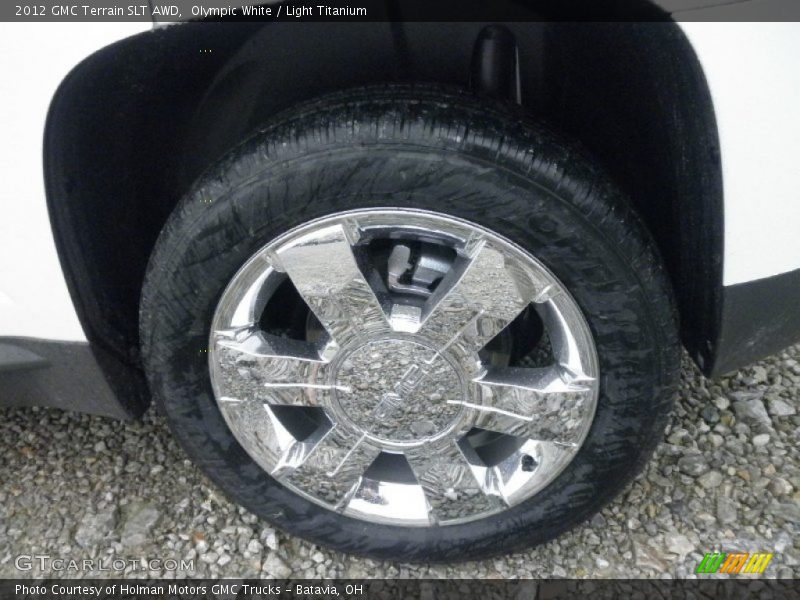 Olympic White / Light Titanium 2012 GMC Terrain SLT AWD