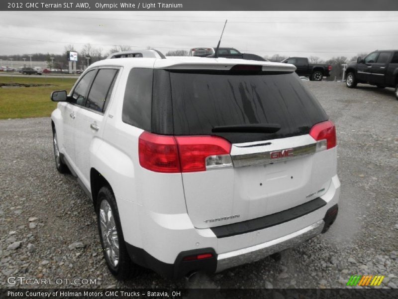 Olympic White / Light Titanium 2012 GMC Terrain SLT AWD