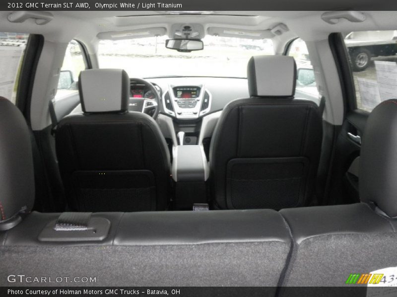Olympic White / Light Titanium 2012 GMC Terrain SLT AWD
