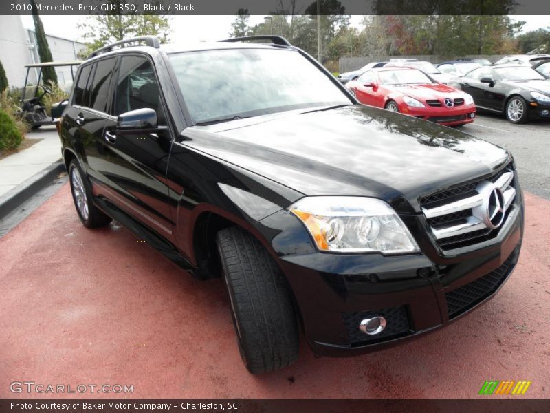 Black / Black 2010 Mercedes-Benz GLK 350
