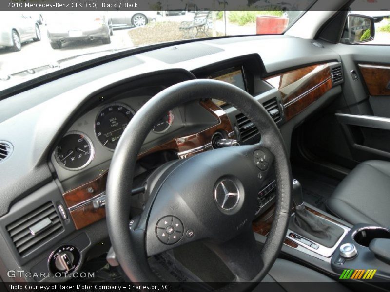 Black / Black 2010 Mercedes-Benz GLK 350