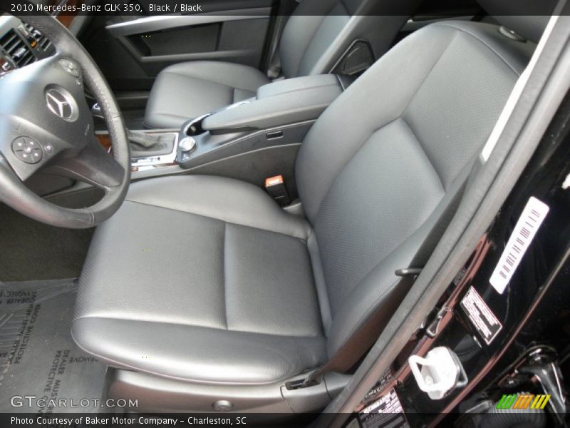 Black / Black 2010 Mercedes-Benz GLK 350