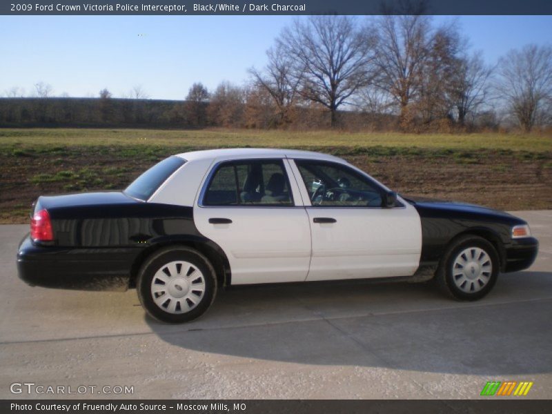  2009 Crown Victoria Police Interceptor Black/White