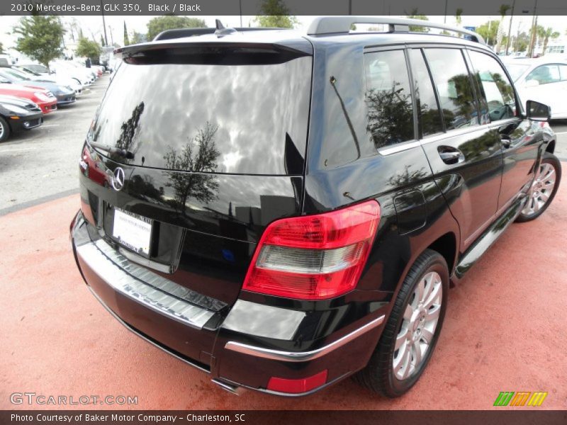 Black / Black 2010 Mercedes-Benz GLK 350