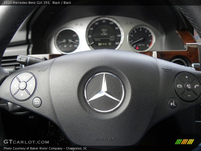 Black / Black 2010 Mercedes-Benz GLK 350