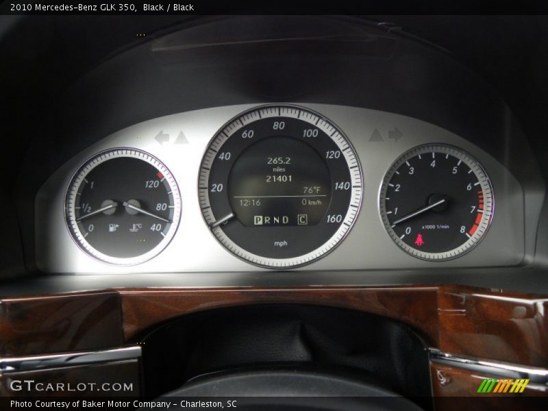 Black / Black 2010 Mercedes-Benz GLK 350