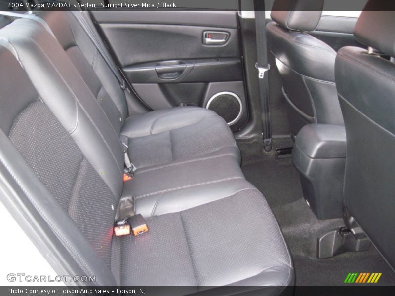 Sunlight Silver Mica / Black 2004 Mazda MAZDA3 s Sedan