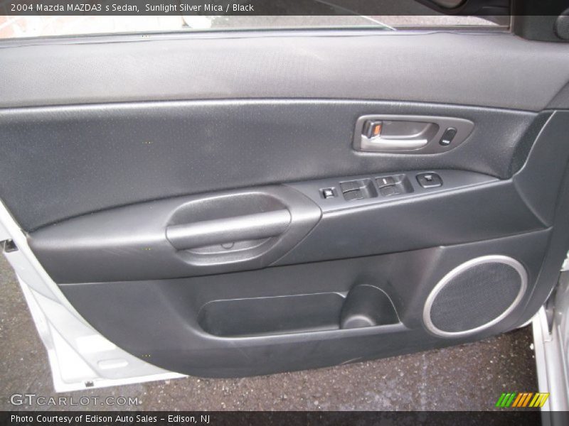 Sunlight Silver Mica / Black 2004 Mazda MAZDA3 s Sedan