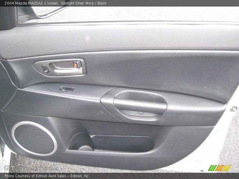 Sunlight Silver Mica / Black 2004 Mazda MAZDA3 s Sedan