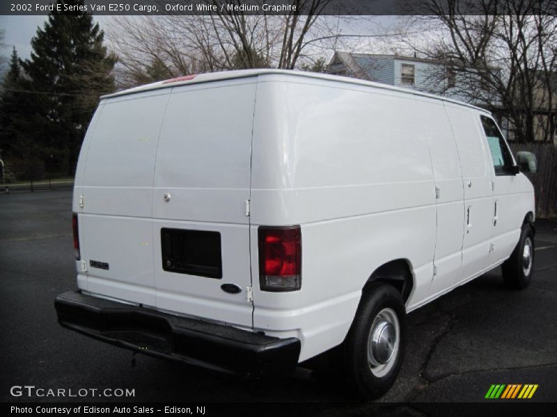 Oxford White / Medium Graphite 2002 Ford E Series Van E250 Cargo