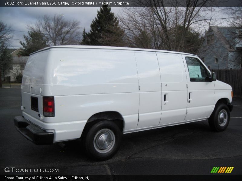 Oxford White / Medium Graphite 2002 Ford E Series Van E250 Cargo
