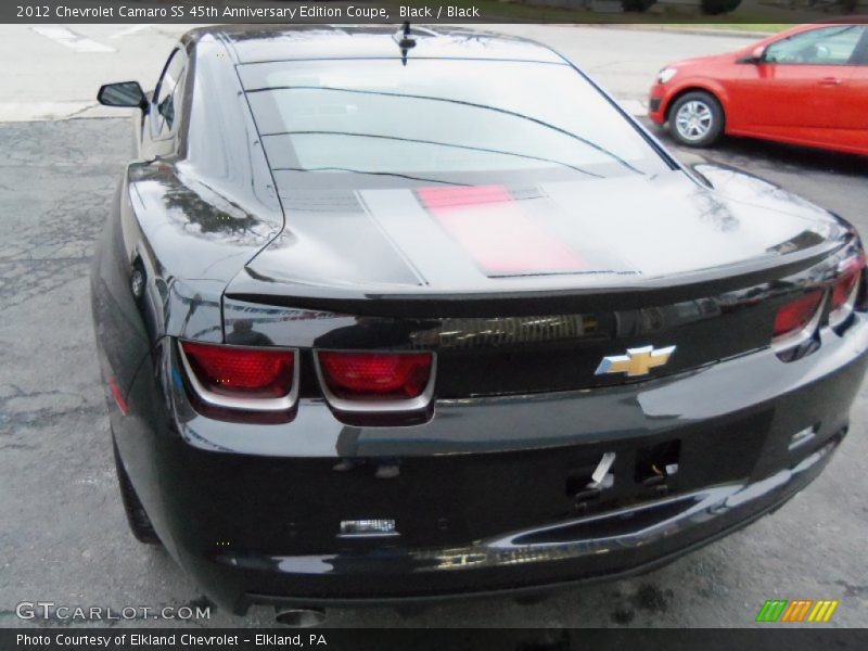 Black / Black 2012 Chevrolet Camaro SS 45th Anniversary Edition Coupe