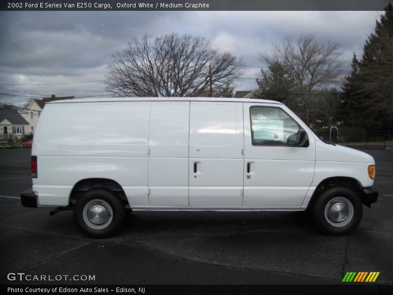 Oxford White / Medium Graphite 2002 Ford E Series Van E250 Cargo