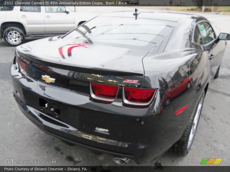 Black / Black 2012 Chevrolet Camaro SS 45th Anniversary Edition Coupe