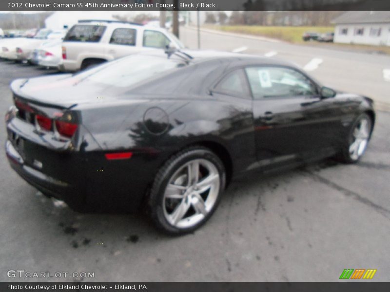 Black / Black 2012 Chevrolet Camaro SS 45th Anniversary Edition Coupe