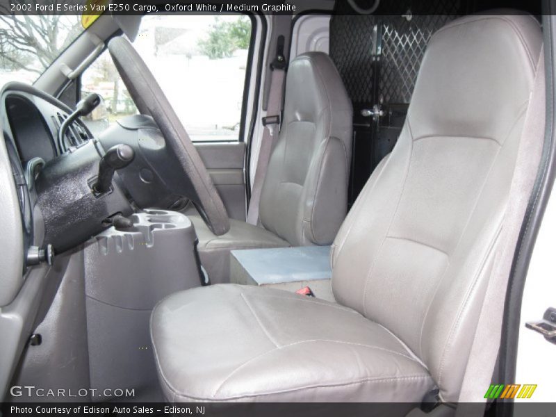 Oxford White / Medium Graphite 2002 Ford E Series Van E250 Cargo