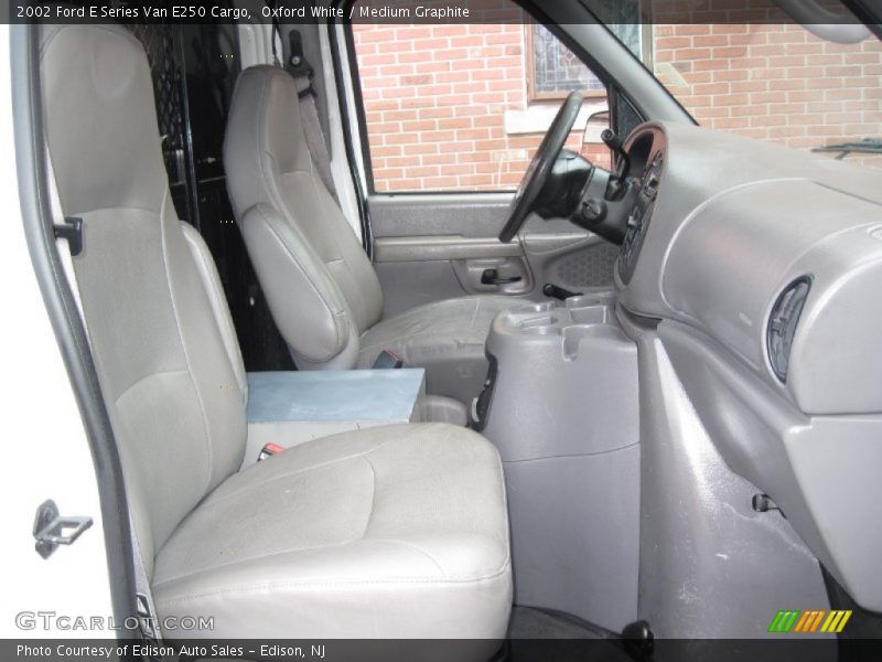 Oxford White / Medium Graphite 2002 Ford E Series Van E250 Cargo