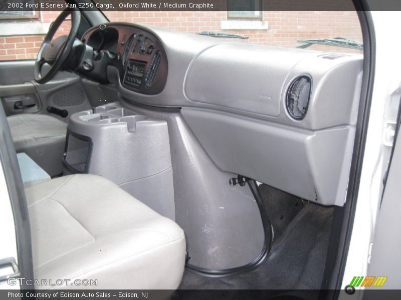 Oxford White / Medium Graphite 2002 Ford E Series Van E250 Cargo