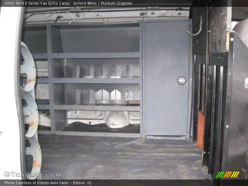 Oxford White / Medium Graphite 2002 Ford E Series Van E250 Cargo