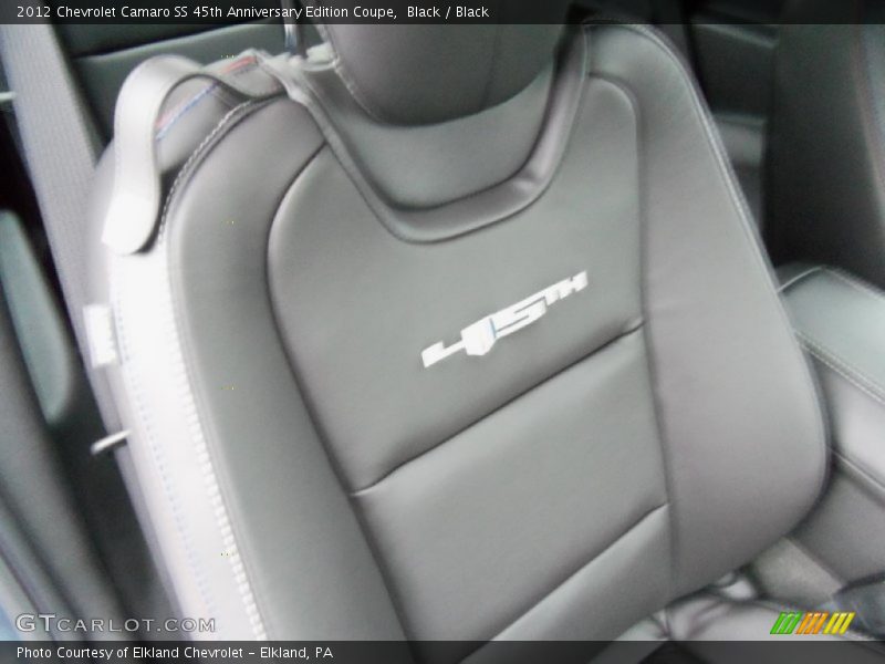 Black / Black 2012 Chevrolet Camaro SS 45th Anniversary Edition Coupe