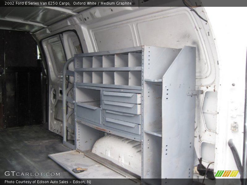 Oxford White / Medium Graphite 2002 Ford E Series Van E250 Cargo