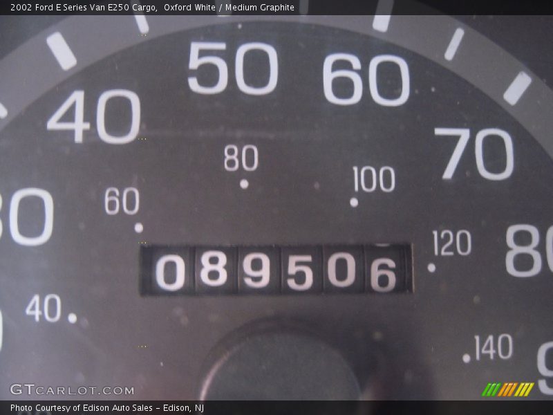 Oxford White / Medium Graphite 2002 Ford E Series Van E250 Cargo
