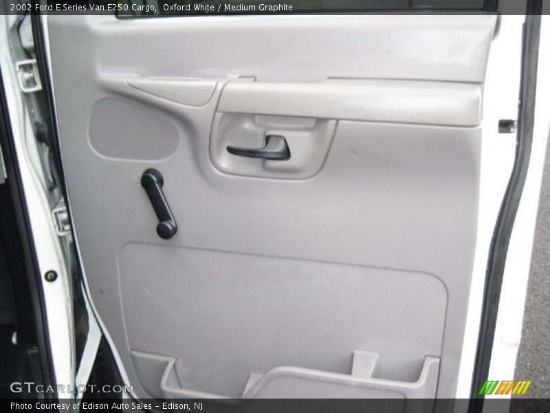 Oxford White / Medium Graphite 2002 Ford E Series Van E250 Cargo