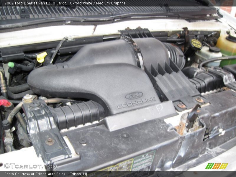 Oxford White / Medium Graphite 2002 Ford E Series Van E250 Cargo
