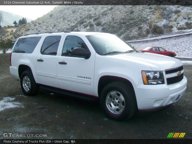 Summit White / Ebony 2010 Chevrolet Suburban LS 4x4