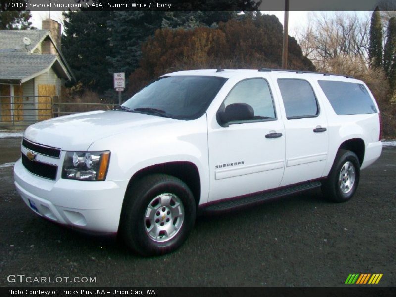 Summit White / Ebony 2010 Chevrolet Suburban LS 4x4
