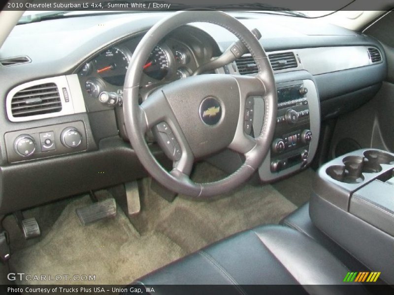 Summit White / Ebony 2010 Chevrolet Suburban LS 4x4