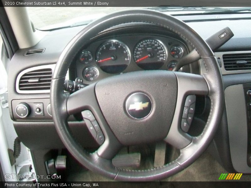 Summit White / Ebony 2010 Chevrolet Suburban LS 4x4