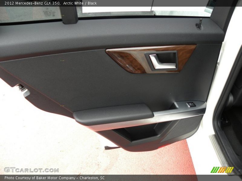 Arctic White / Black 2012 Mercedes-Benz GLK 350