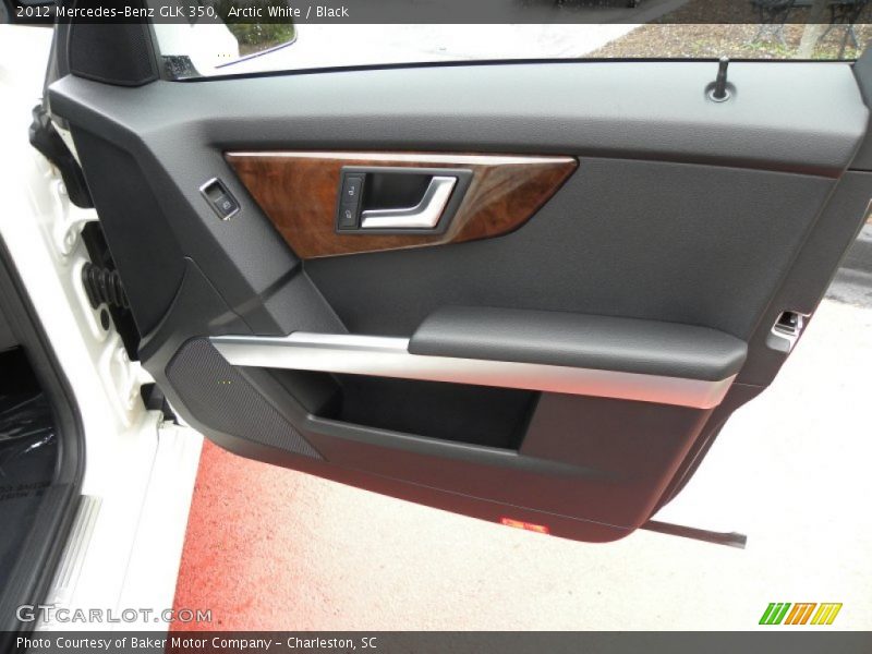 Arctic White / Black 2012 Mercedes-Benz GLK 350