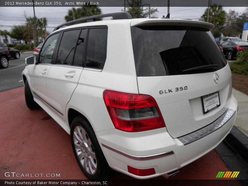 Arctic White / Black 2012 Mercedes-Benz GLK 350