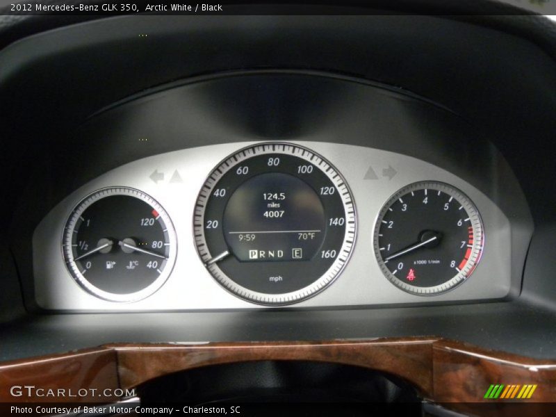 Arctic White / Black 2012 Mercedes-Benz GLK 350