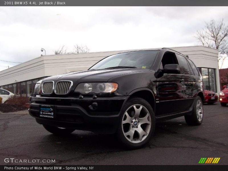 Jet Black / Black 2001 BMW X5 4.4i