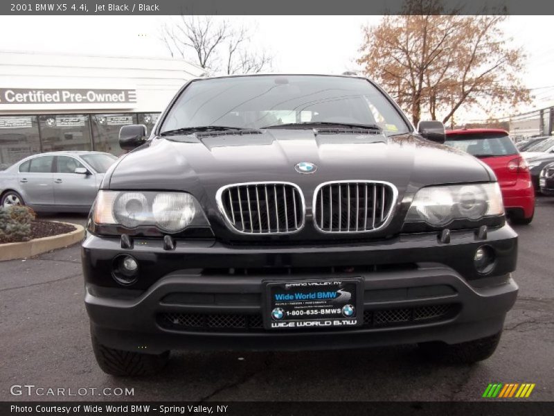 Jet Black / Black 2001 BMW X5 4.4i