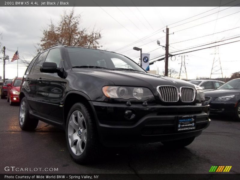 Jet Black / Black 2001 BMW X5 4.4i