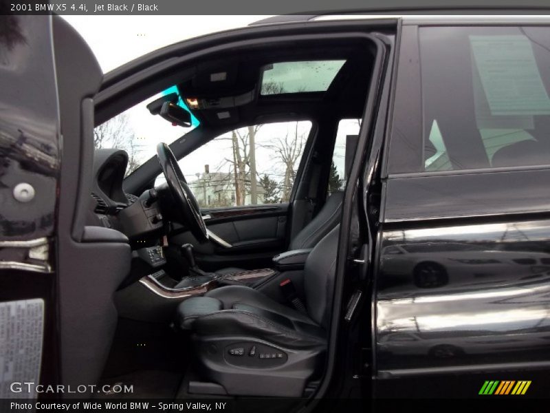 Jet Black / Black 2001 BMW X5 4.4i