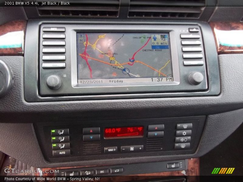 Jet Black / Black 2001 BMW X5 4.4i