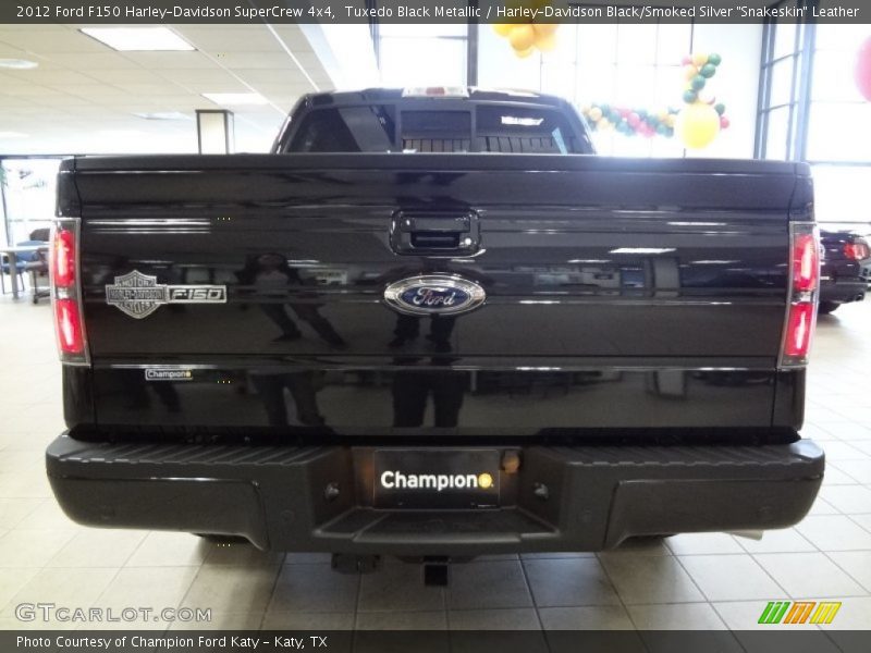 Tuxedo Black Metallic / Harley-Davidson Black/Smoked Silver 