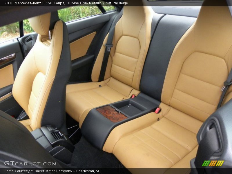  2010 E 550 Coupe Natural Beige Interior