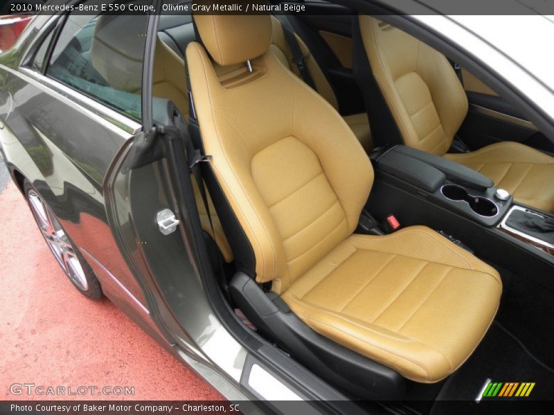 Passengers Seat in Natural Beige - 2010 Mercedes-Benz E 550 Coupe