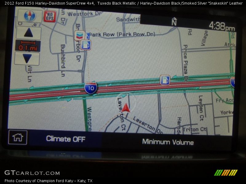 Navigation of 2012 F150 Harley-Davidson SuperCrew 4x4