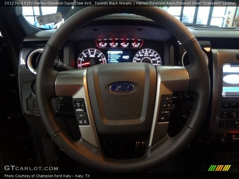  2012 F150 Harley-Davidson SuperCrew 4x4 Steering Wheel