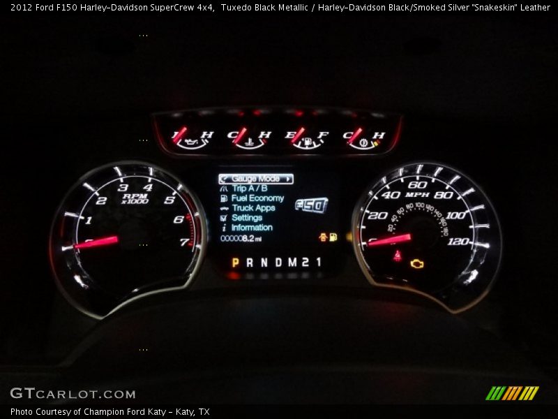  2012 F150 Harley-Davidson SuperCrew 4x4 Harley-Davidson SuperCrew 4x4 Gauges