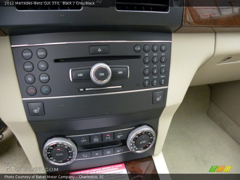 Black / Grey/Black 2012 Mercedes-Benz GLK 350