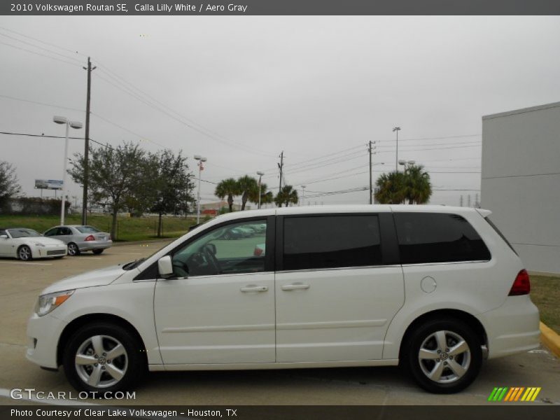 Calla Lilly White / Aero Gray 2010 Volkswagen Routan SE