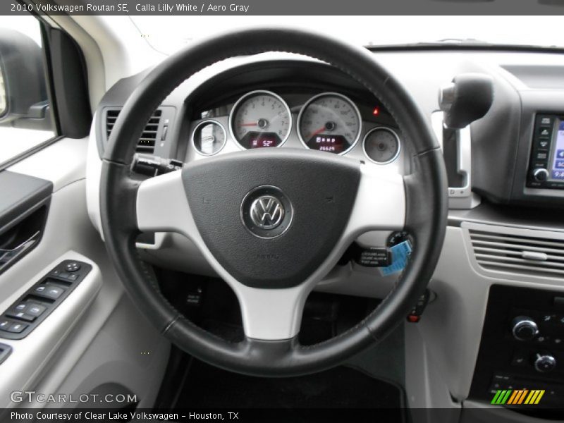 Calla Lilly White / Aero Gray 2010 Volkswagen Routan SE